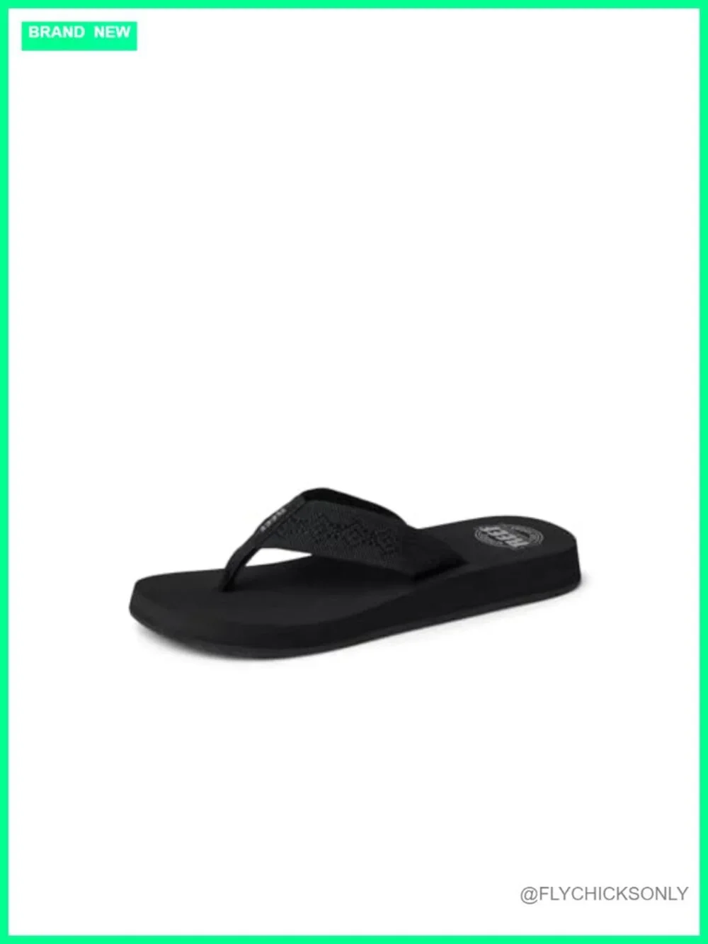 Women's Flip-Flops, EVA Footbed, Rubber Sole, Casual Sandals